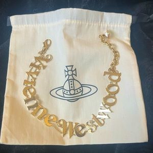 Vivienne Westwood Gold Raimunda Choker